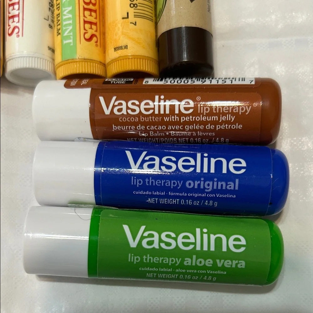 Burt's Bees Lip Balm Collection - Yellow, Purple, White, Green, Brown